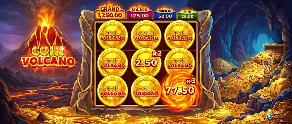Coin Volcano Gameplay