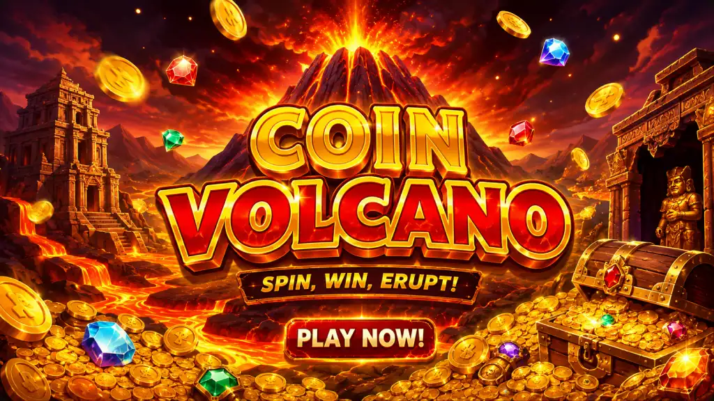 Coin Volcano Demo Banner