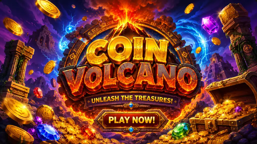 Coin Volcano Gratuit Banner